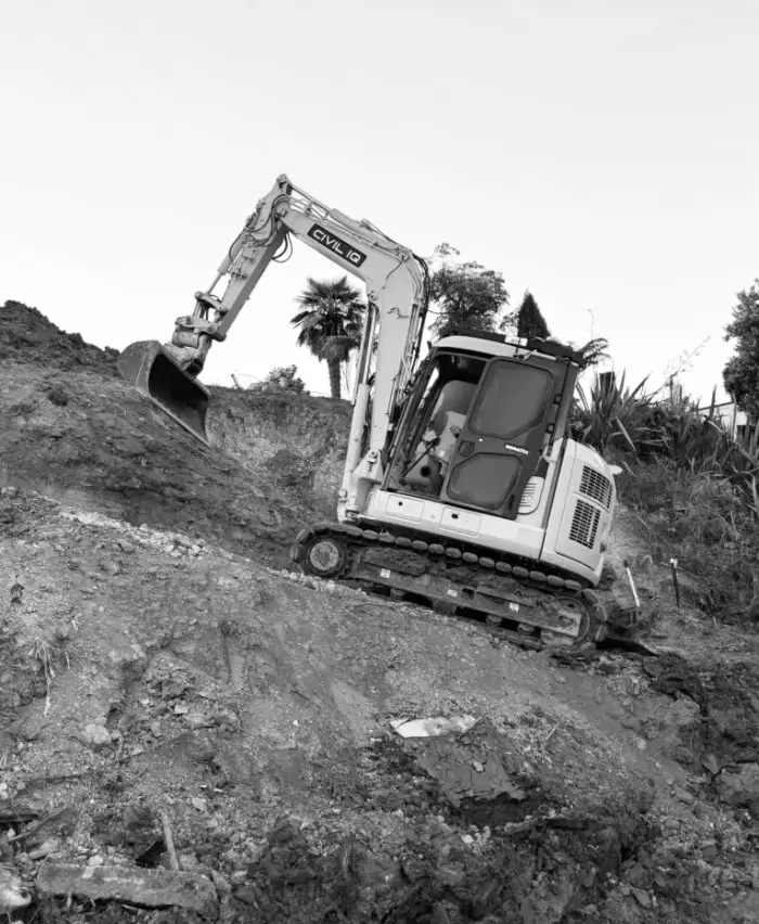 cut and fill earthworks