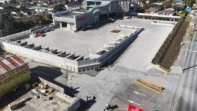 civil construction works at Atlas Concrete